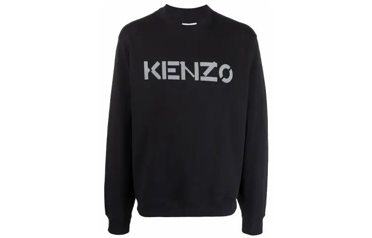 KENZO Letter Logo Sweatshirt Men's Black