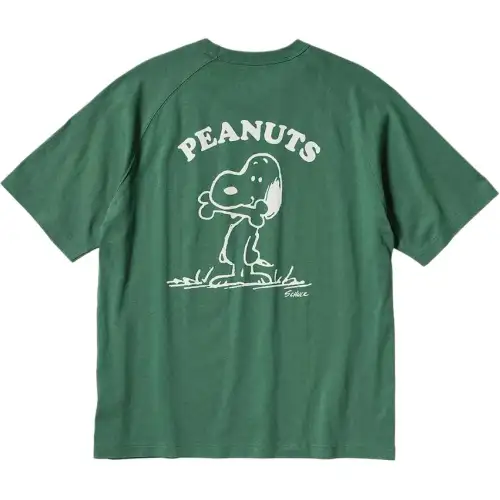 UNIQLO X PEANUTS T Shirt Unisex Turquoise