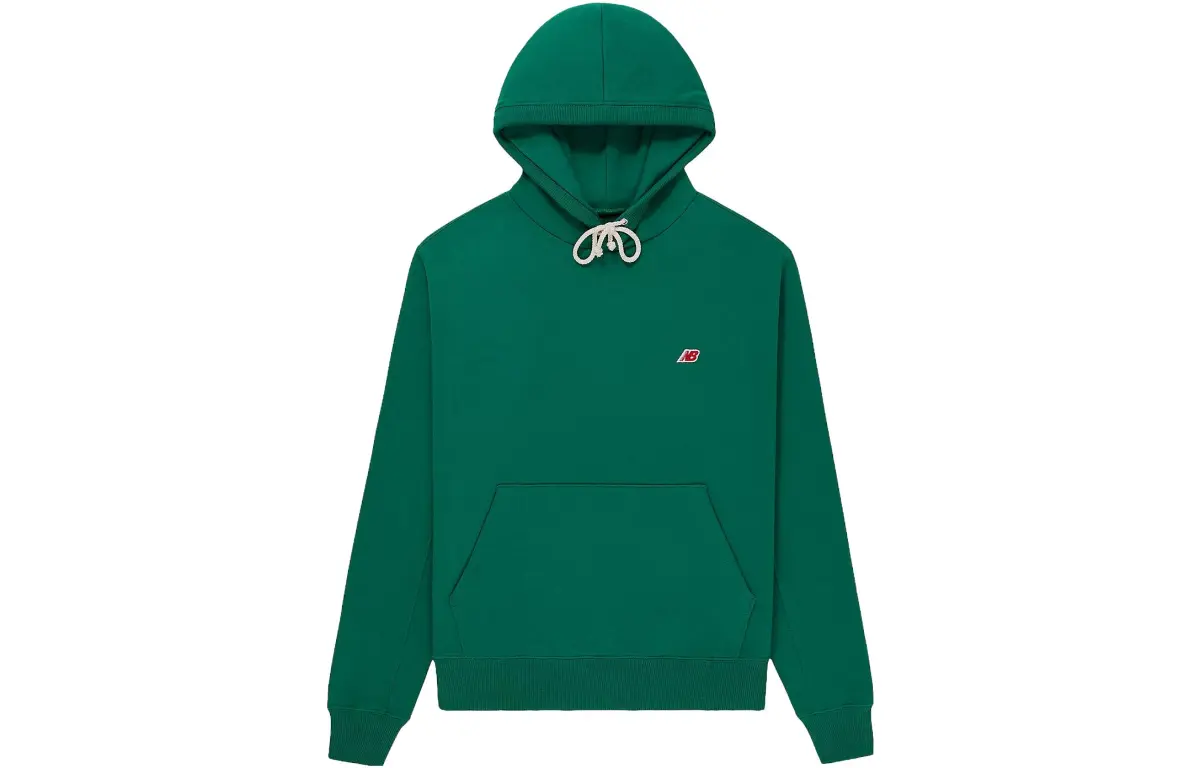 New Balance Made In USA Series Sweatshirts Unisex Green Hooded Moderate Other