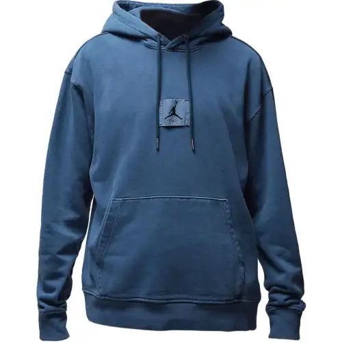 Jordan Sweatshirts Men's Blue Hooded Moderate