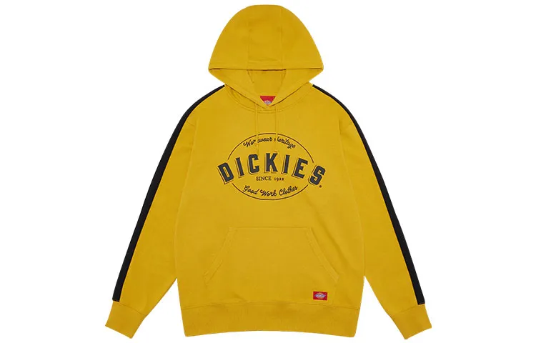 Dickies Sweatshirts Unisex Ginger Yellow Hooded Moderate Regular