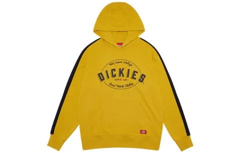 Dickies Sweatshirts Unisex Ginger Yellow Hooded Moderate Regular