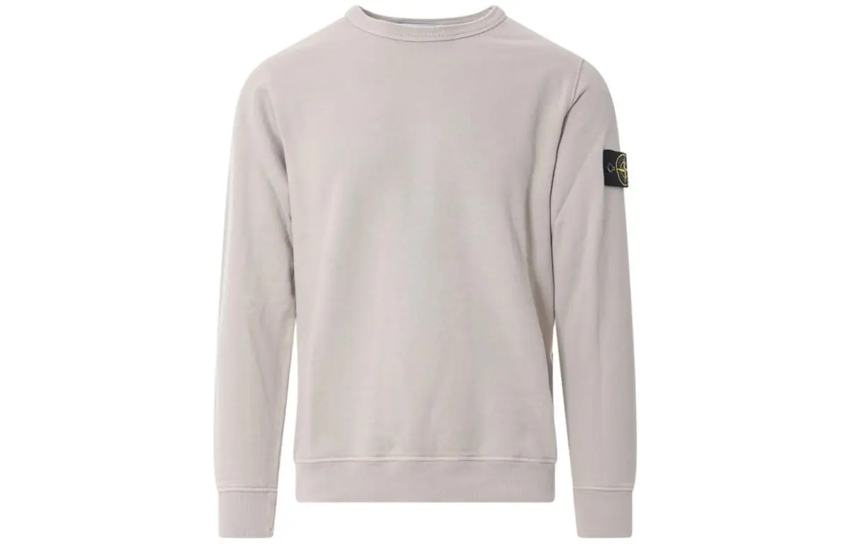 STONE ISLAND Logo Patch Crewneck Sweatshirt
