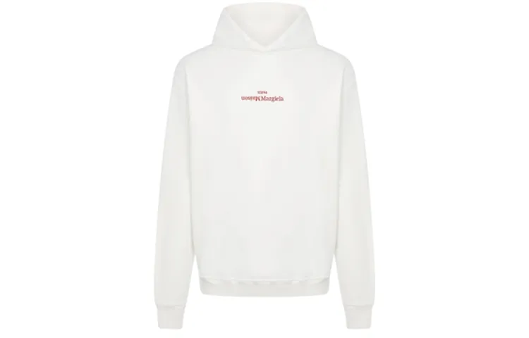 Maison Margiela Logo Embroidery Hoodie