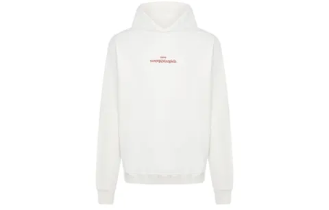 Maison Margiela Logo Embroidery Hoodie