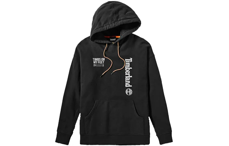 Timberland Sweatshirts Men's Black Hooded Moderate Other