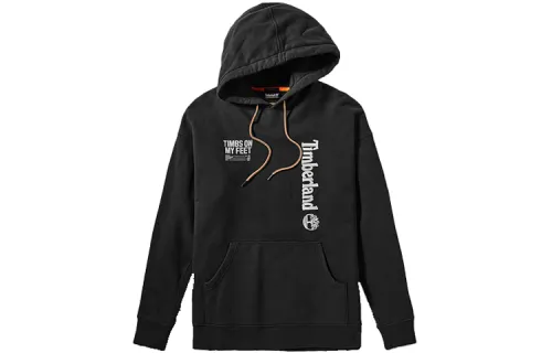 Timberland Sweatshirts Men's Black Hooded Moderate Other