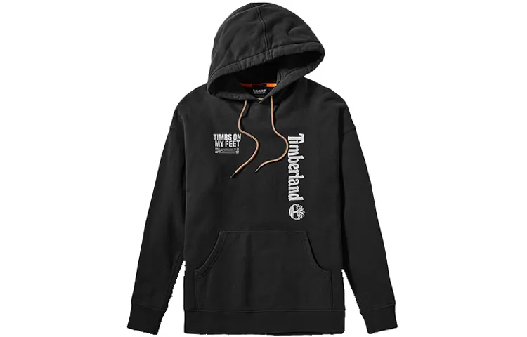 Timberland Sweatshirts Men's Black Hooded Moderate Other