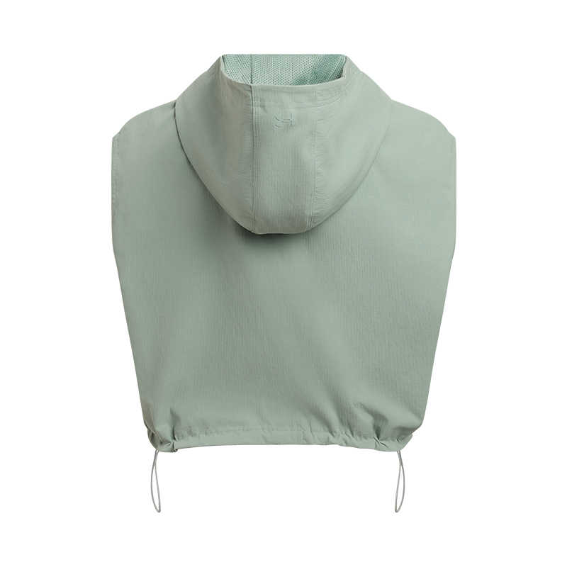 Женский жилет Under Armour Unstoppable SS25 (серо-зеленый) — фото 2