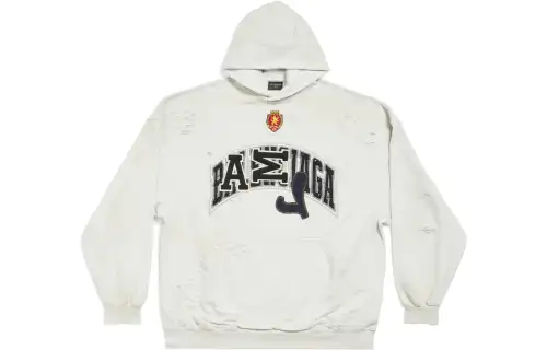 Balenciaga Sweatshirt Regular Fit Unisex White
