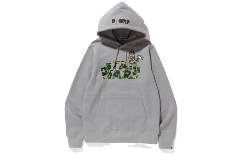 Bape X Star Wars BB 8 & D O Pullover Hoodie