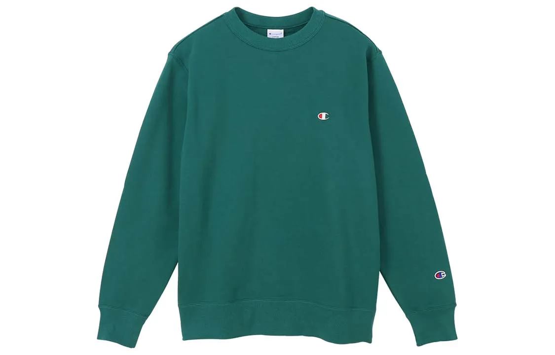 Champion Sweatshirt Japan Version Unisex Moss Green