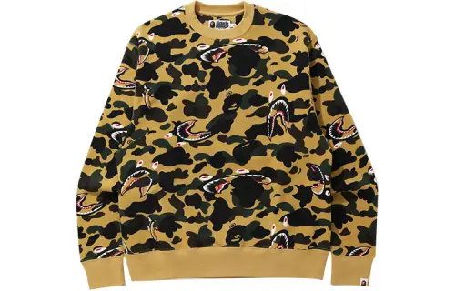 Bape Camo Shark Crewneck FW20