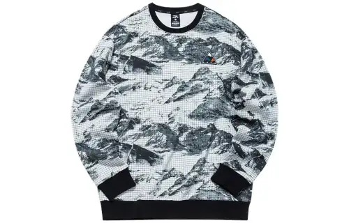 ANTA Sweatshirts Men's Black Crew Neck Moderate