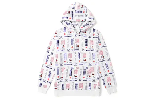 Vans Sweatshirts Unisex White Hooded Moderate Regular