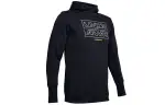 Under Armour Baselin Sweatshirts Men's Black Hooded Moderate Regular