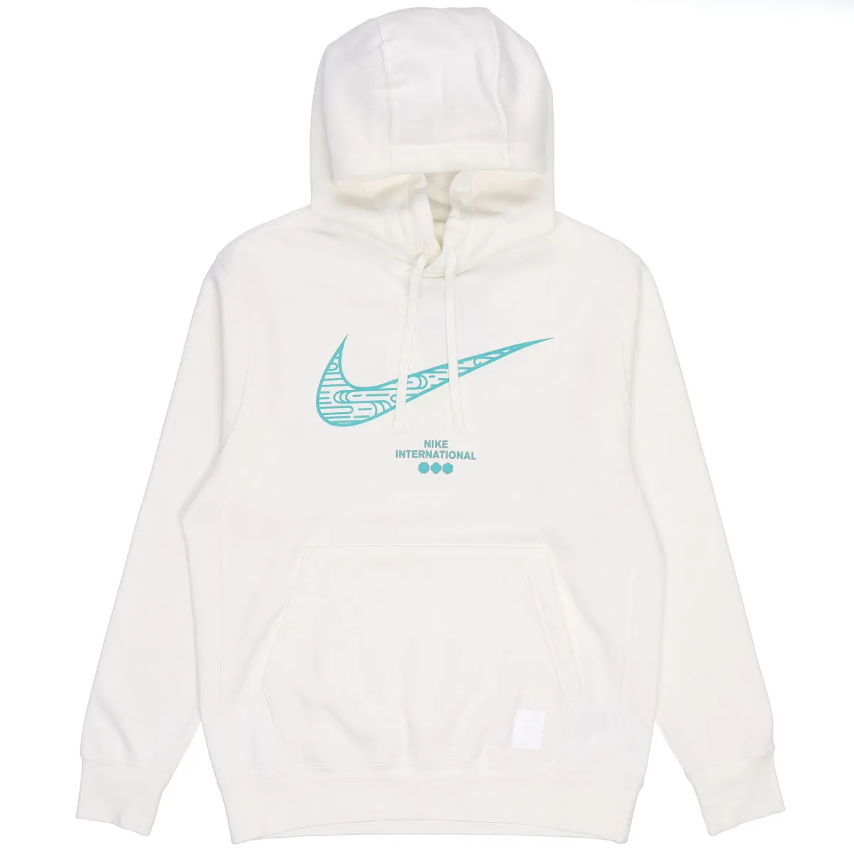 Nike Chinese New Year Sweatshirts Men's White Hooded Thickened Regular