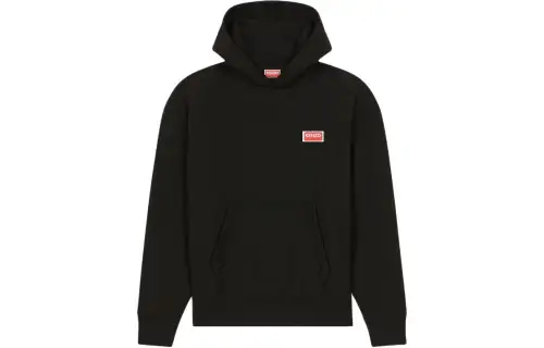 KENZO Logo Printed Long Sleeved Hoodie