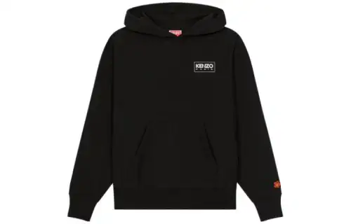 KENZO Sweatshirts Men's Black Hooded Moderate Other