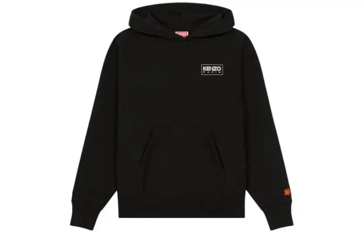 KENZO Sweatshirts Men's Black Hooded Moderate Other