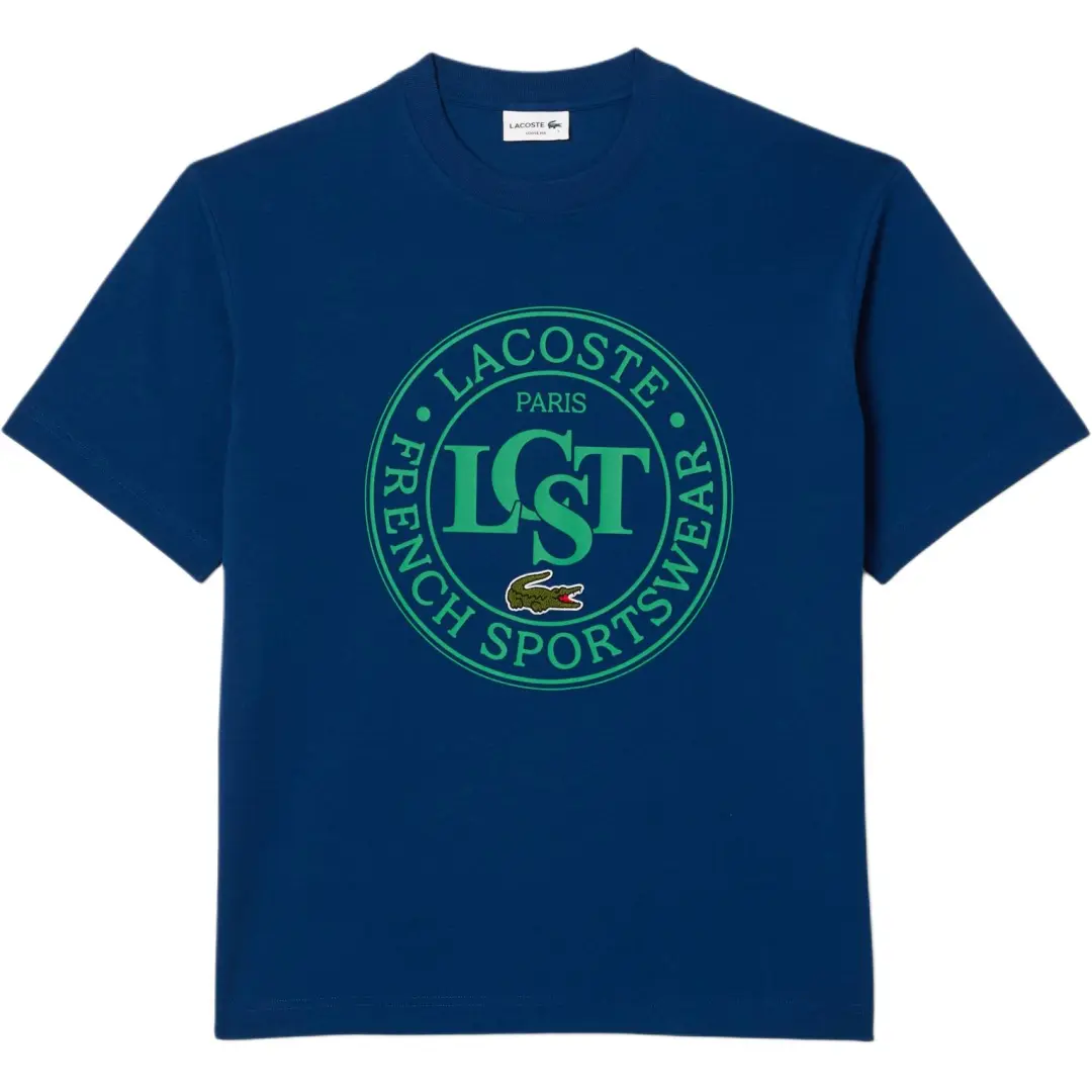 LACOSTE Logo print T shirt