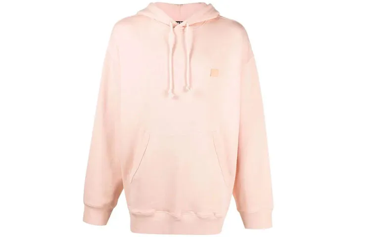 Acne Studios Face Patch Drawstring Hoodie