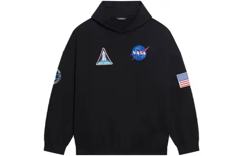 Balenciaga Space Nasa Logo Hoodie