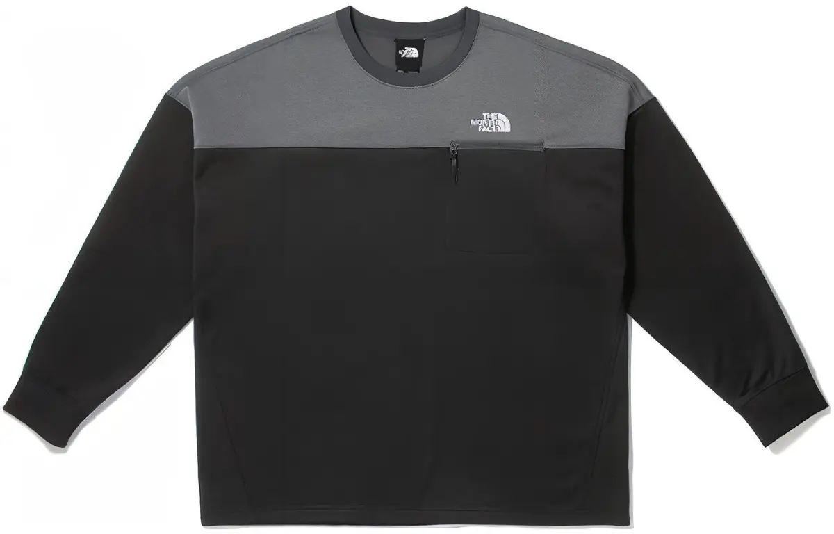 THE NORTH FACE Sweatshirts Men's Black Crew Neck Moderate Other