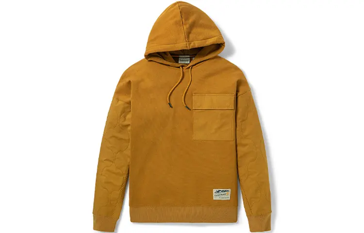 Timberland Sweatshirts Men's Wheat Hooded Moderate Regular