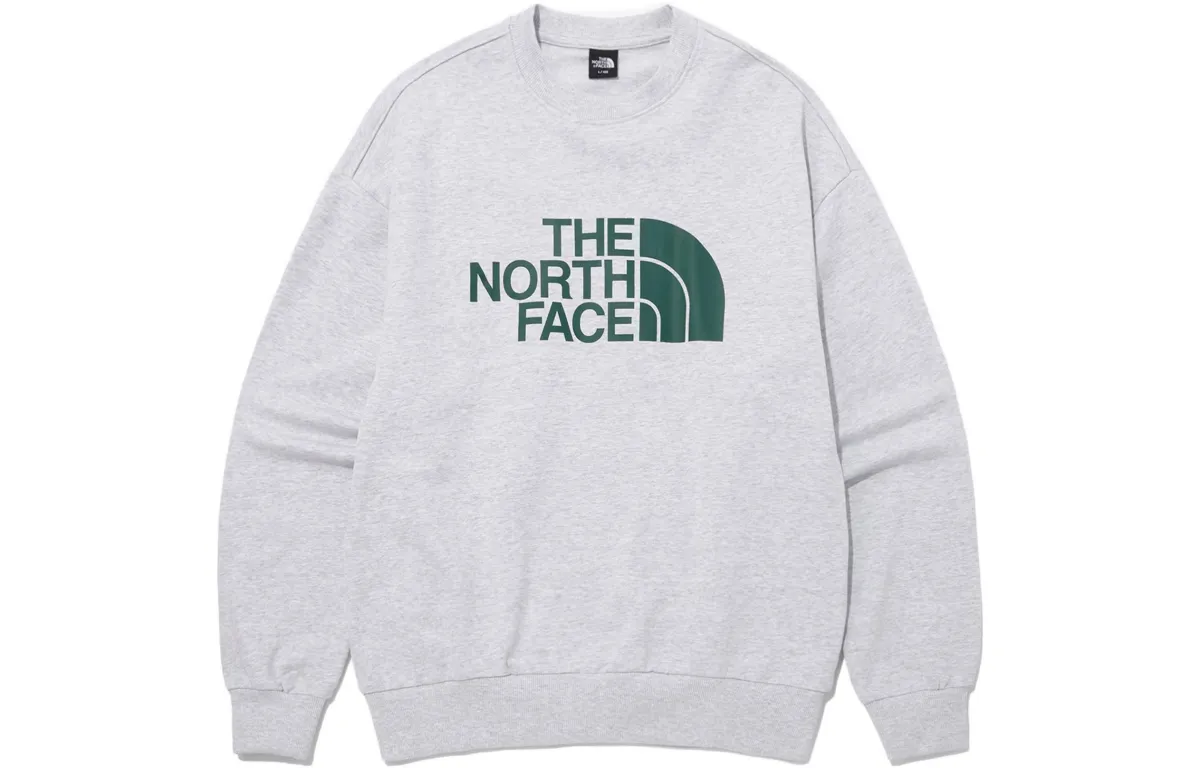 THE NORTH FACE Sweatshirts Men's Gray Crew Neck Moderate Regular