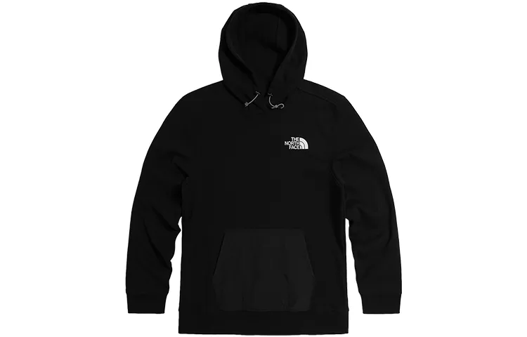 THE NORTH FACE Sweatshirts Men's Black Hooded Moderate Straight Fit