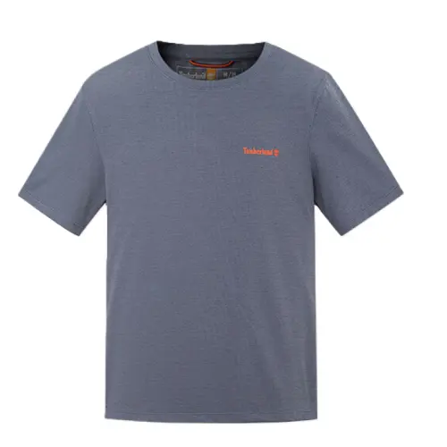 Timberland T Shirt Men's Gray Blue