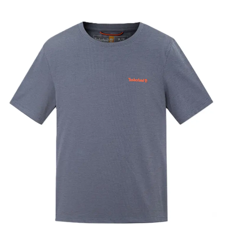Timberland T Shirt Men's Gray Blue