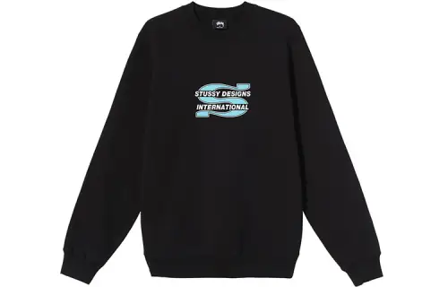 Stussy Sweatshirts Unisex Crew Neck Moderate Regular