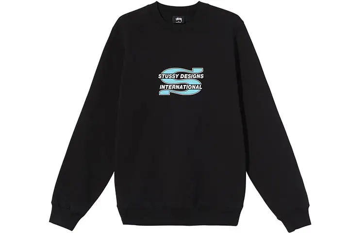 Stussy Sweatshirts Unisex Crew Neck Moderate Regular