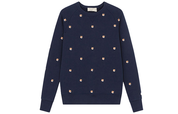 Худи Maison Kitsune (синее)