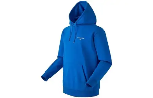 New Balance Sweatshirts Men's Blue Hooded Thickened Other