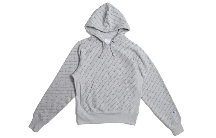 Champion Sweatshirt US Version Unisex Gray