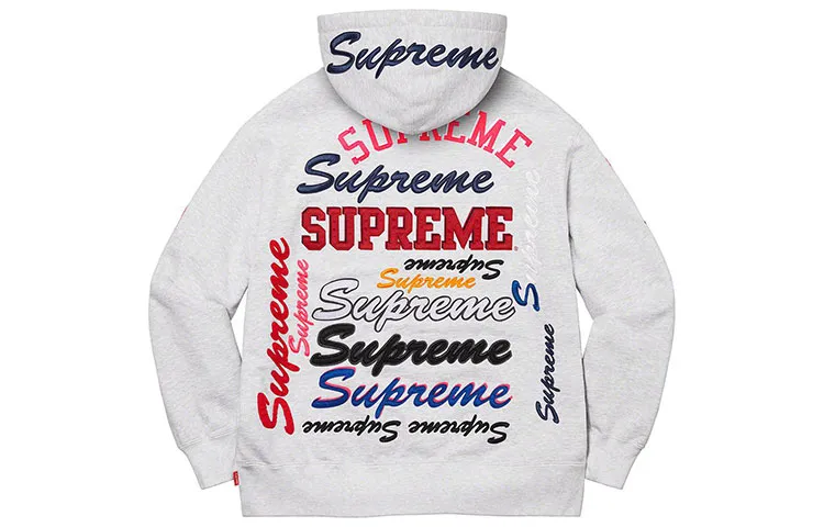 Supreme Multi Logo Hooded Sweatshirt