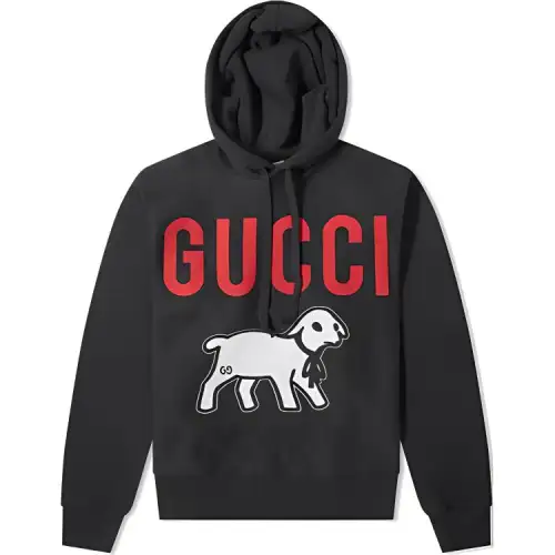【Previous Season】logo lamb hoodie