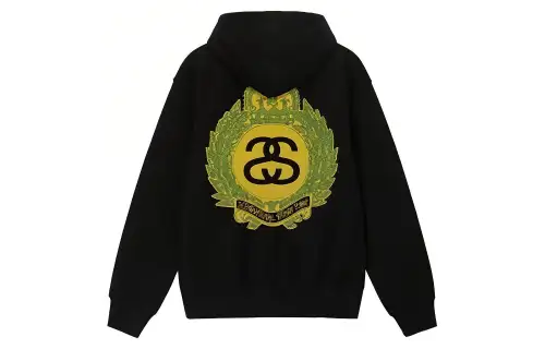 Stussy Crown Wreath Pigment Dyed Hoodie