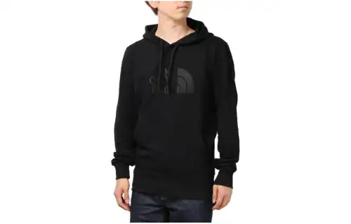 THE NORTH FACE Sweatshirts Men's Black Hooded Moderate Regular