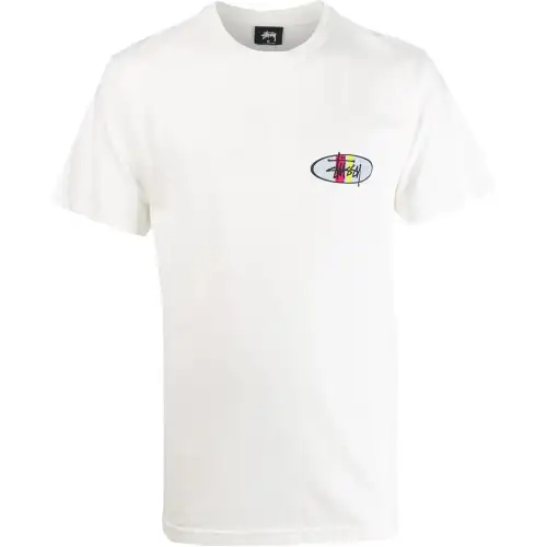 Stussy Two Bar Oval Pigment Dyed Tee