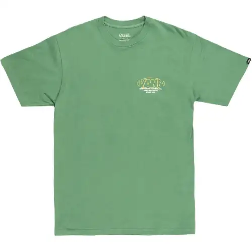 Vans T Shirts Men's Green Crew Neck