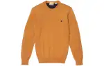 Timberland Sweatshirts Men's Orange Crew Neck Moderate Regular