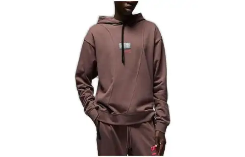 Air Jordan X Paris Saint Germain Pullover Hoodie 'Plum Eclipse'