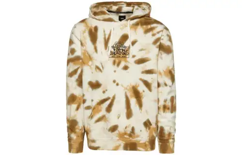 Vans Nutria Sweatshirts Men's Brown Hooded Thickened Regular