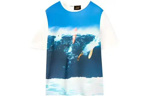 LOEWE T Shirts Men's White Crew Neck Moderate Straight Fit