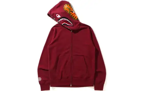 Bape Double Side Shark Full Zip Hoodie FW21