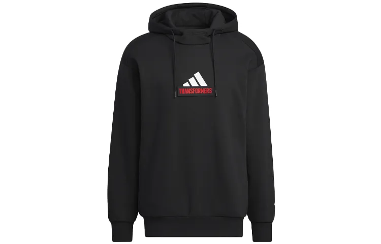 Adidas X Transformers Sweatshirts Men's Black Hooded Moderate Regular